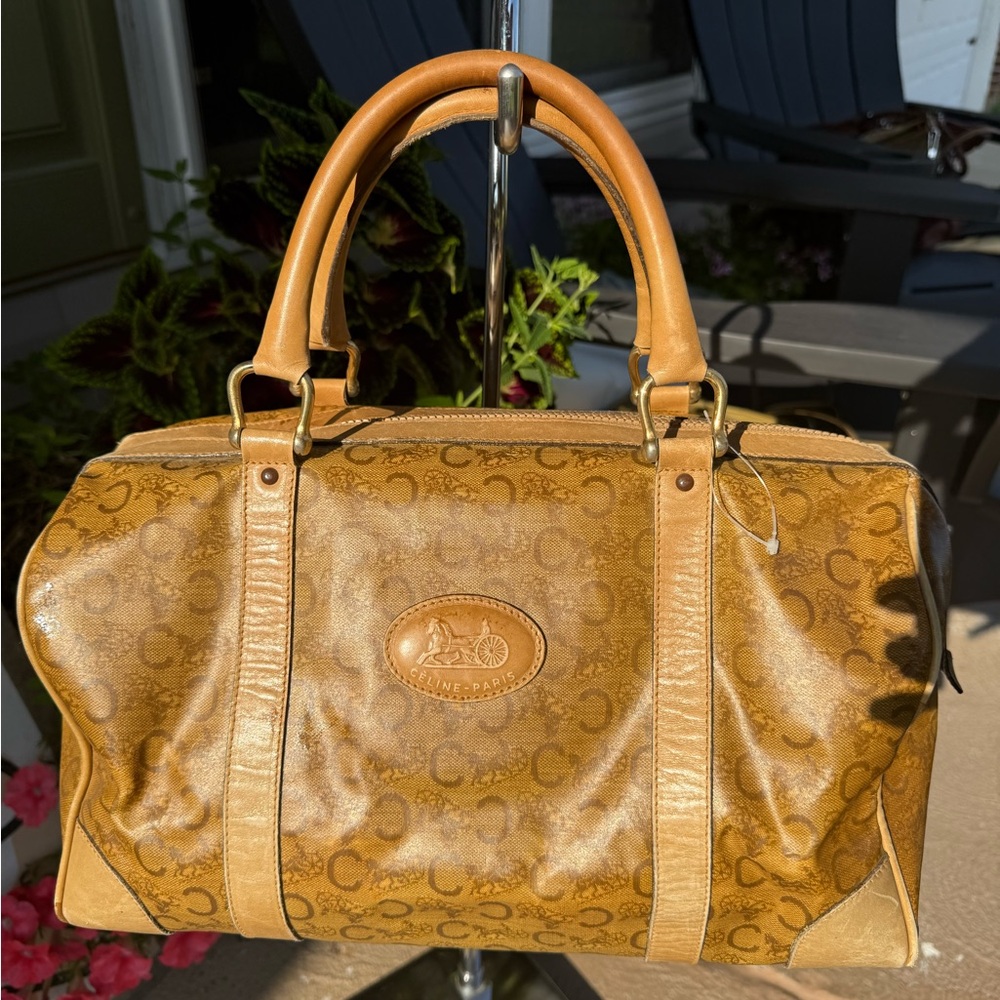Vintage Celine Boston Bag